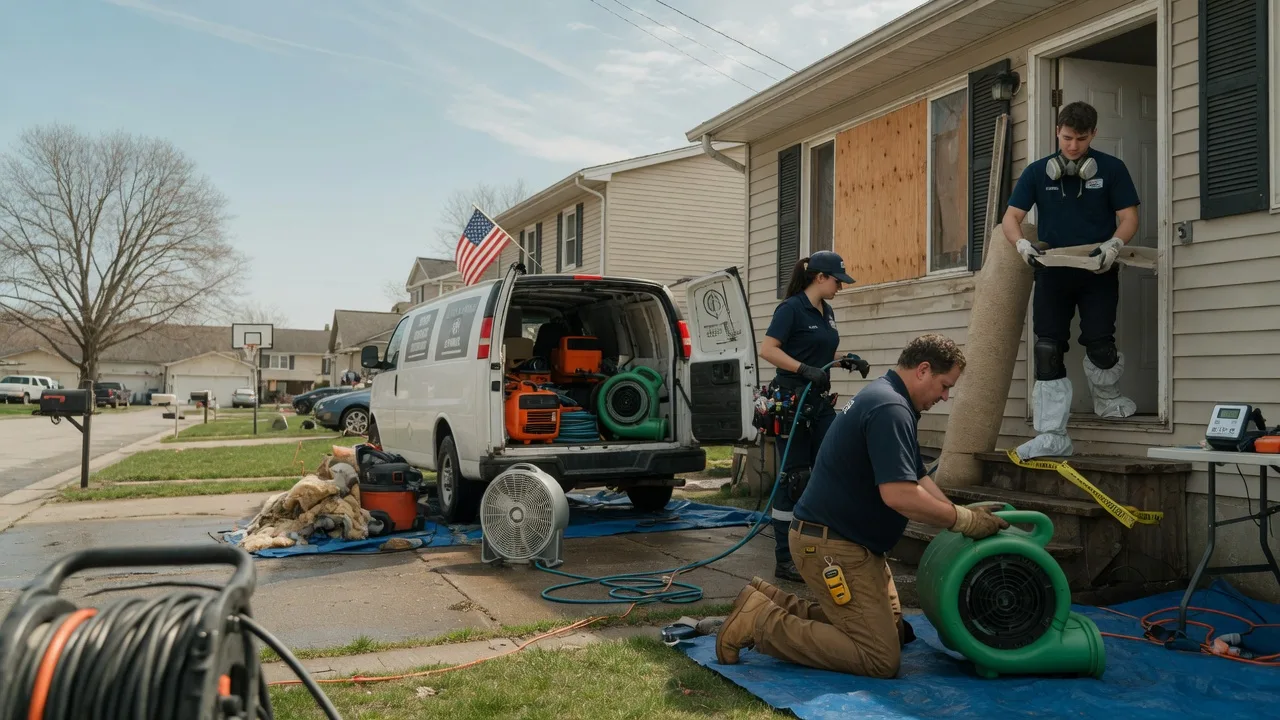 Water Damage Restoration in Mercer, TN near me